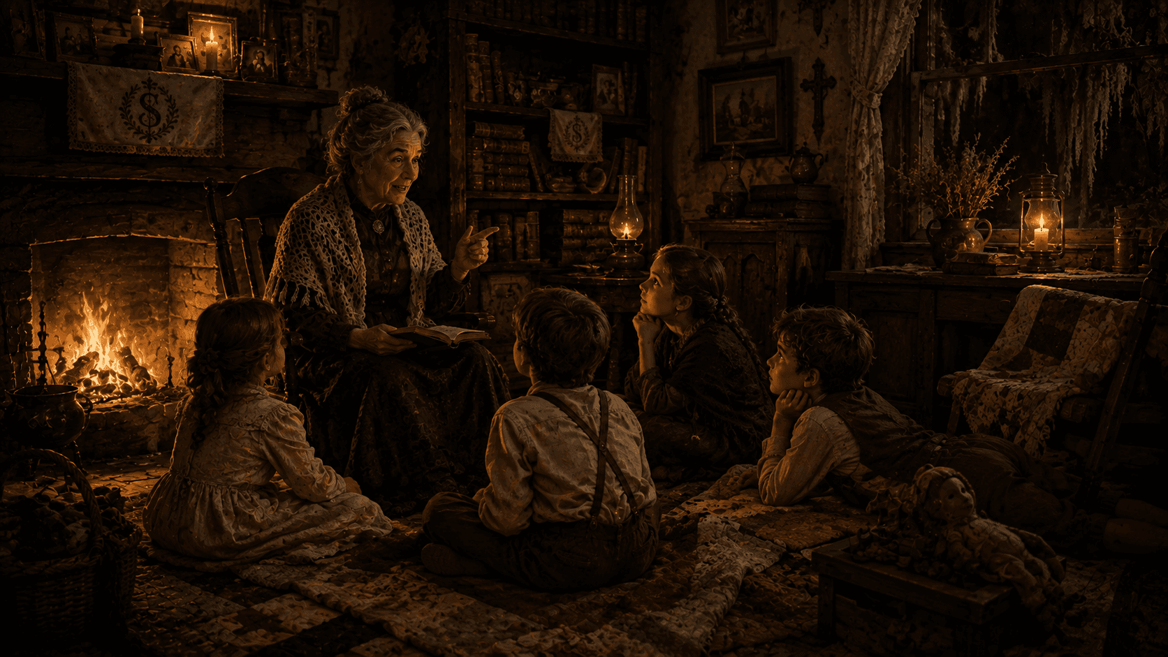 Storytime by the Hearth
